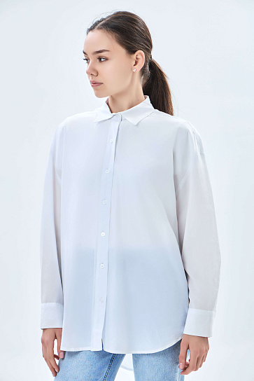 Женская рубашка длинный рукав AW23WES-21086-147173 фото